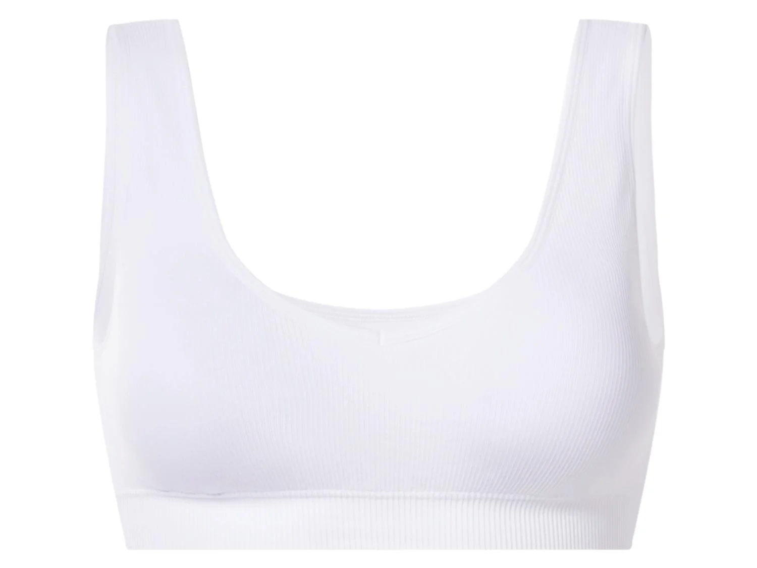 Brassière côtelée femme