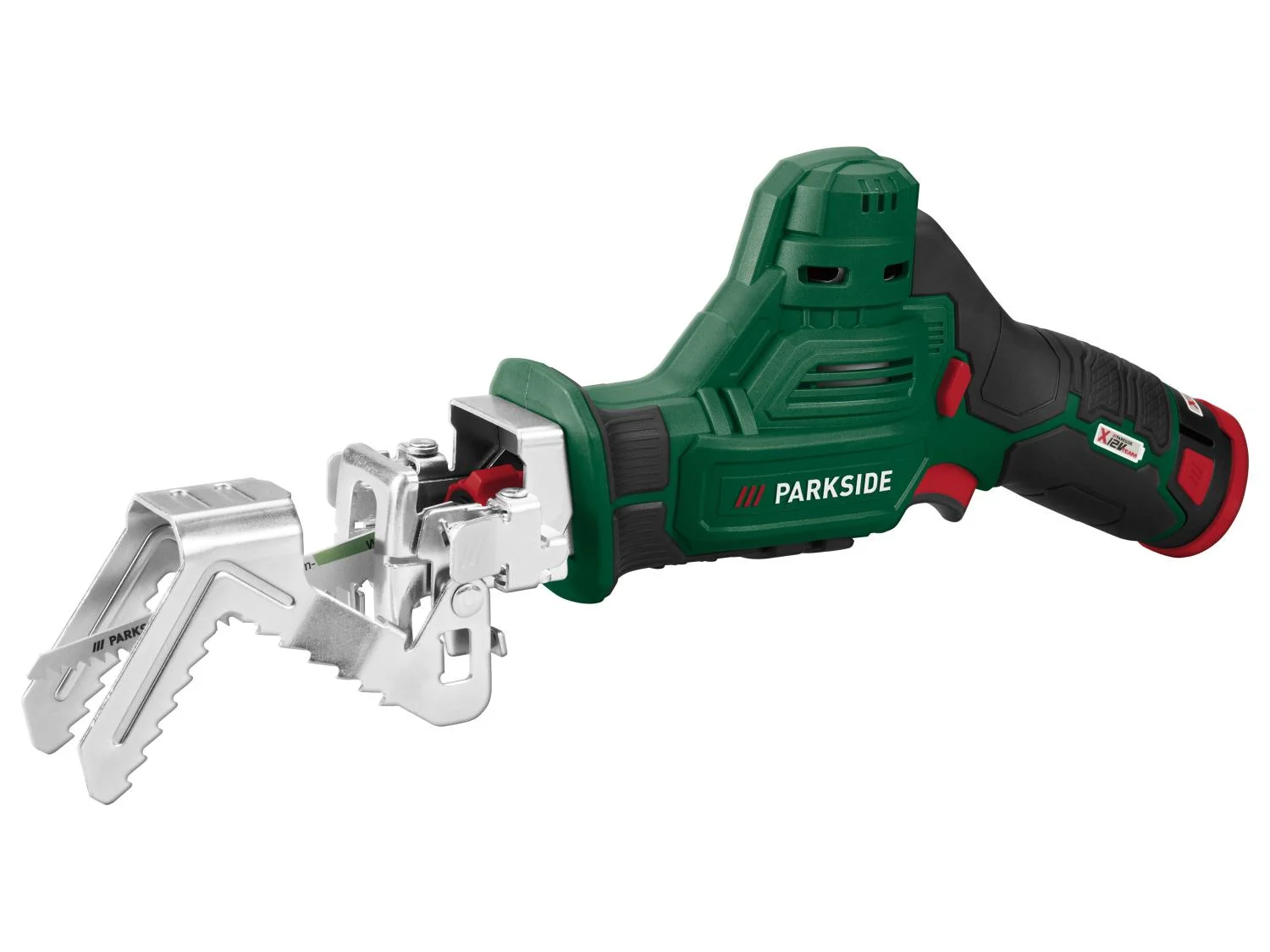 Scie de jardin sans fil 12 V « PAAS 12 C3 » avec batterie – avec chargeur