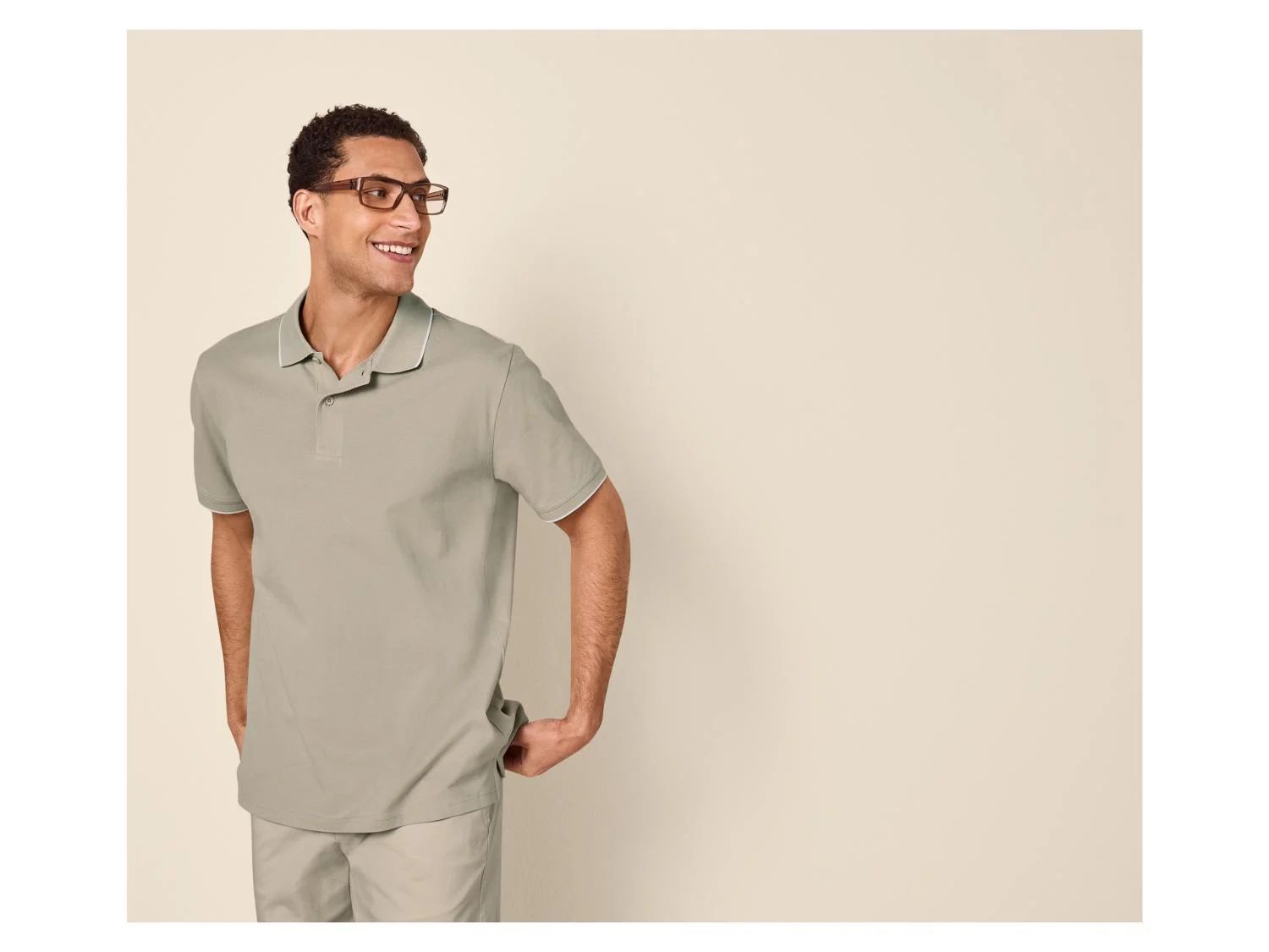 Polo en maille piquée pour homme