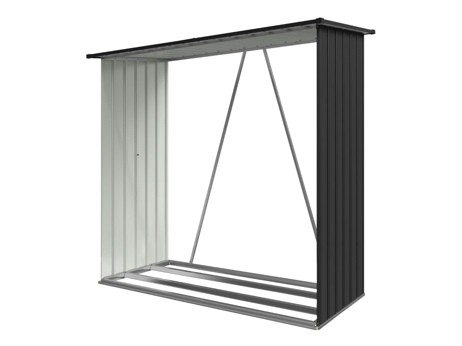 Abri pour bois de chauffage