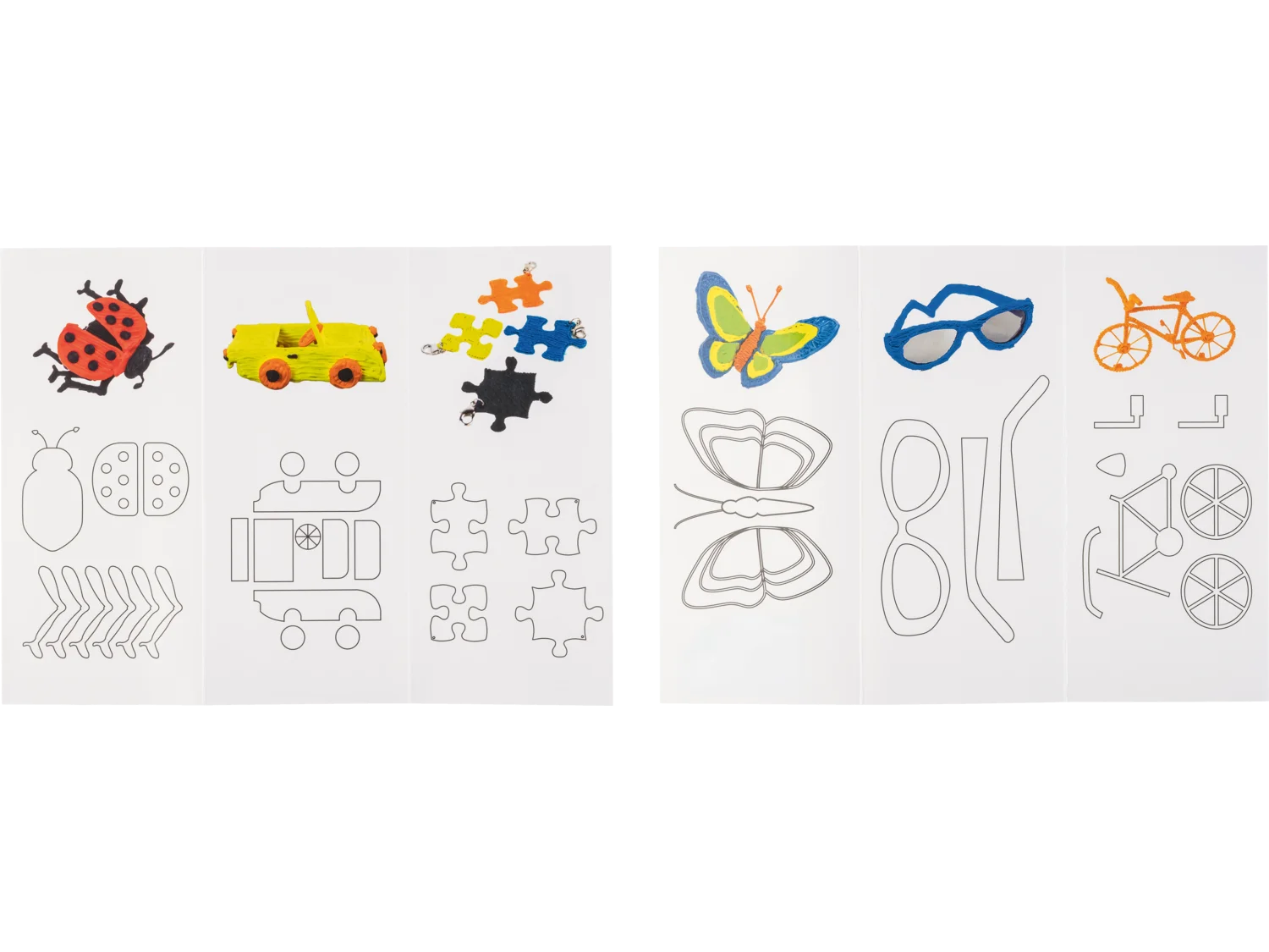 Kit de stylo 3D »HG15207«, 8 pièces.