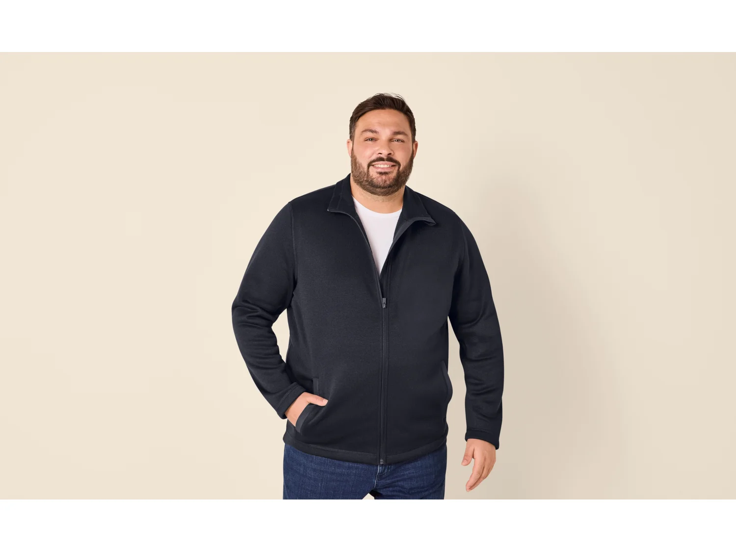Veste en polaire homme