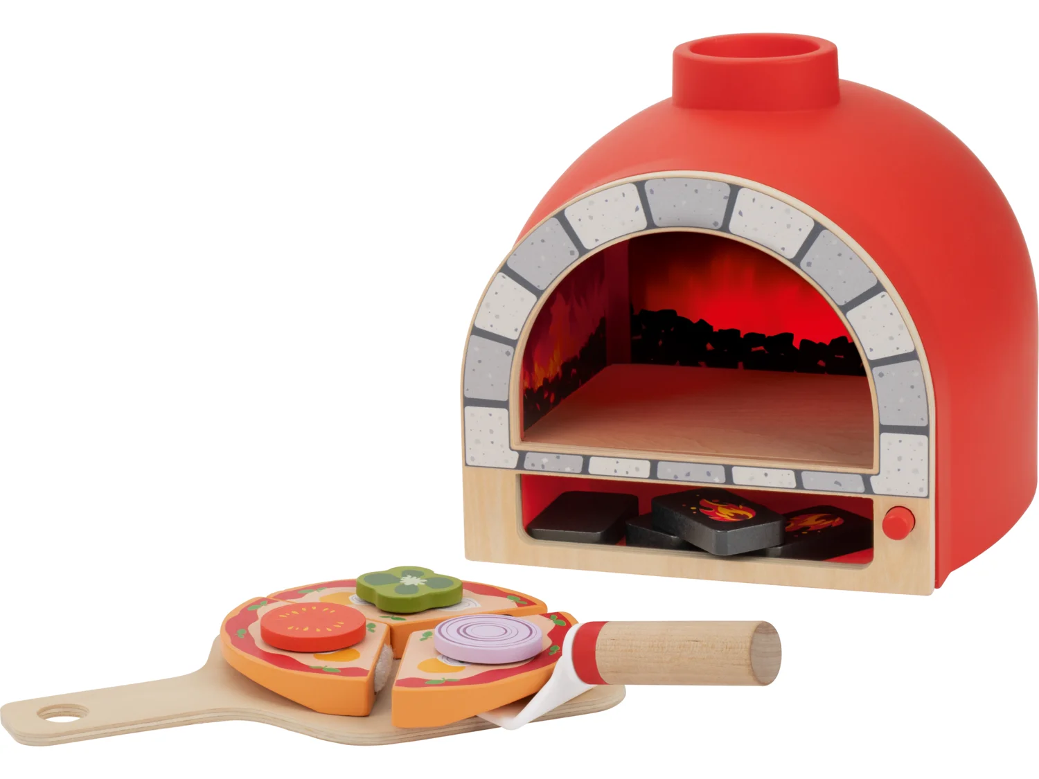 Four à pizza à effets visuels en bois ou chaudron magique