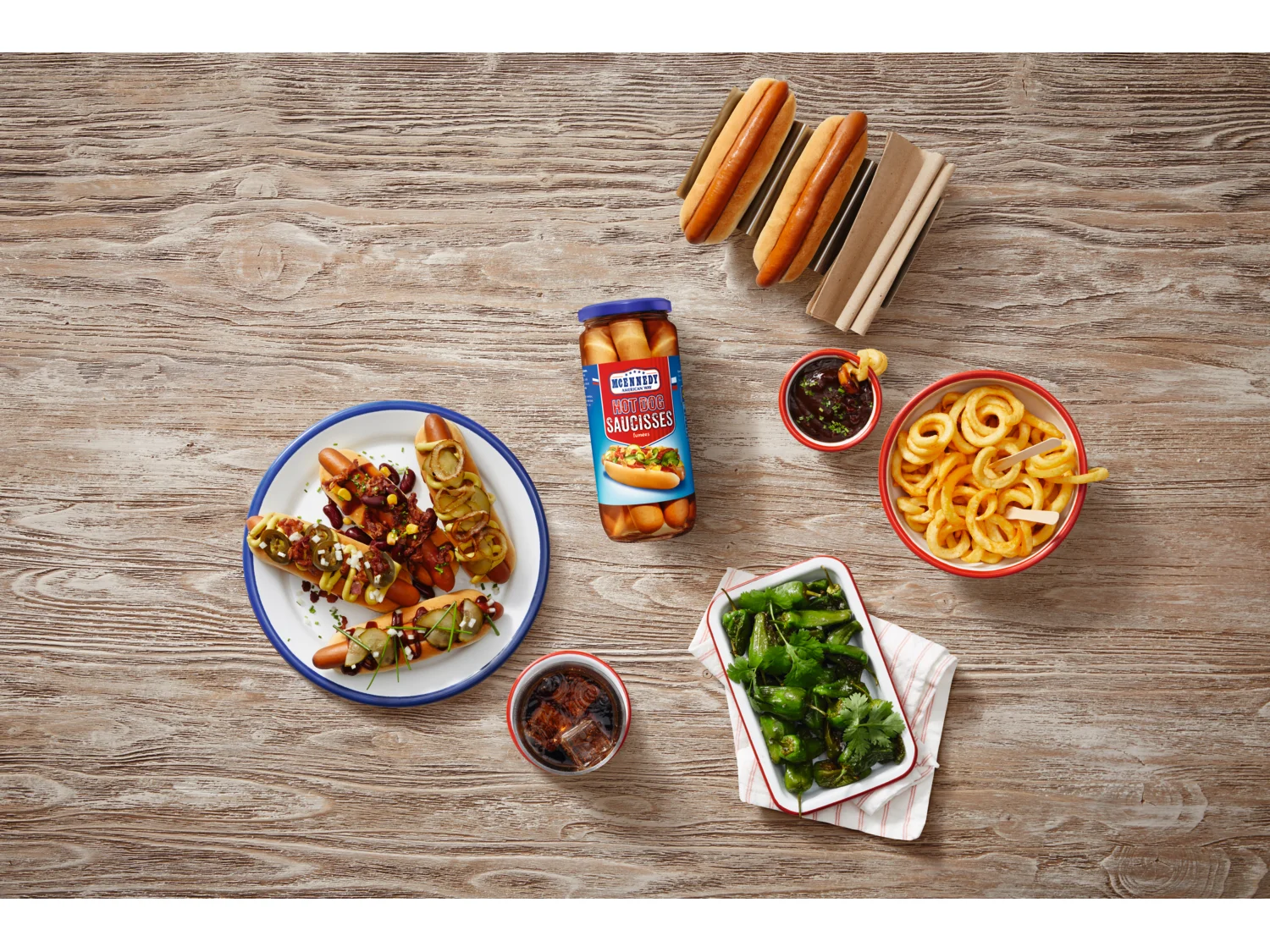 Saucisses pour hot dog