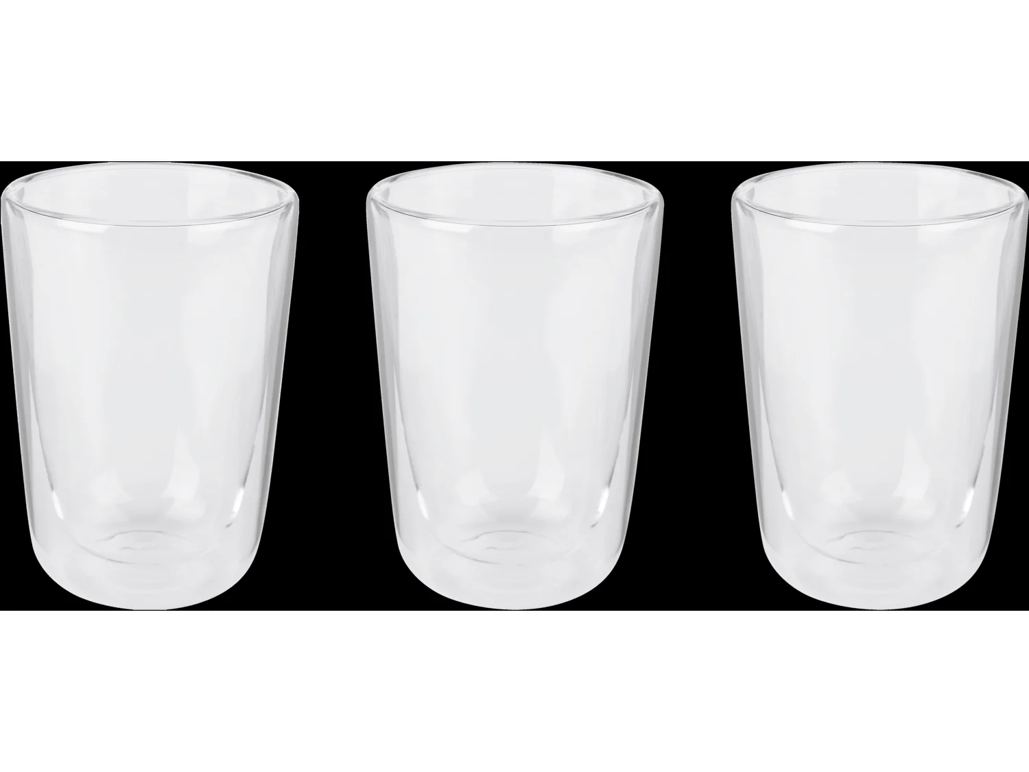 Verres à double paroi