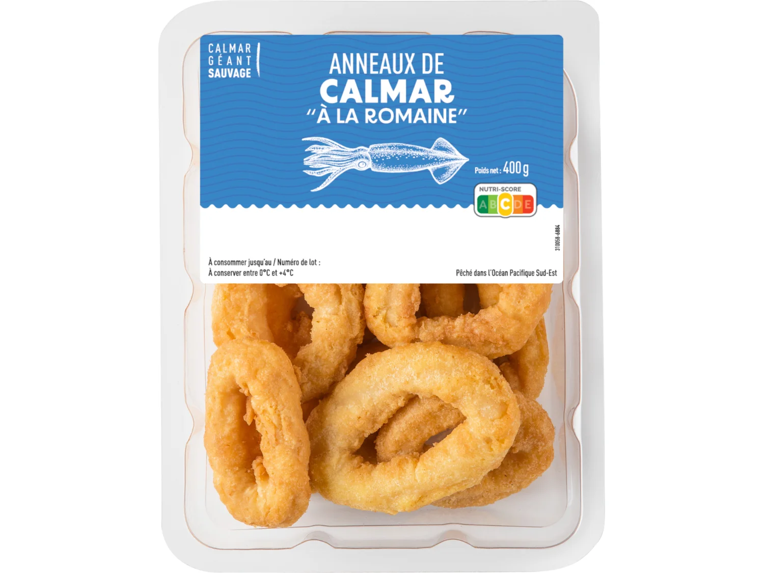 Anneaux de calmar à la romaine