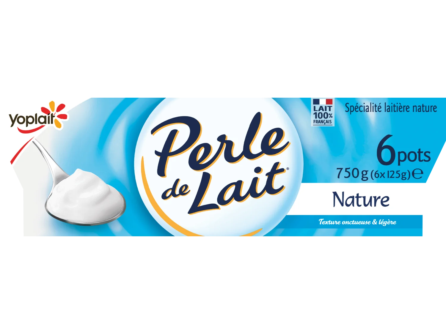 Yoplait perle de lait nature