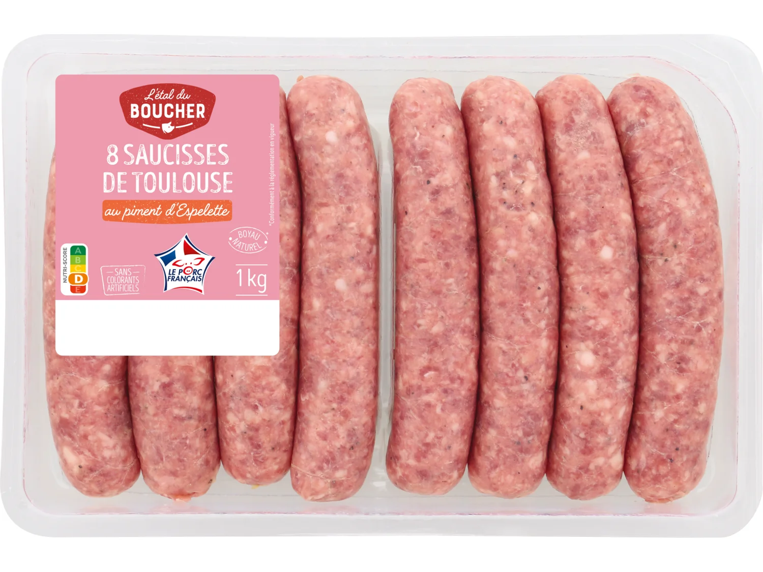 8 Saucisses de Toulouse