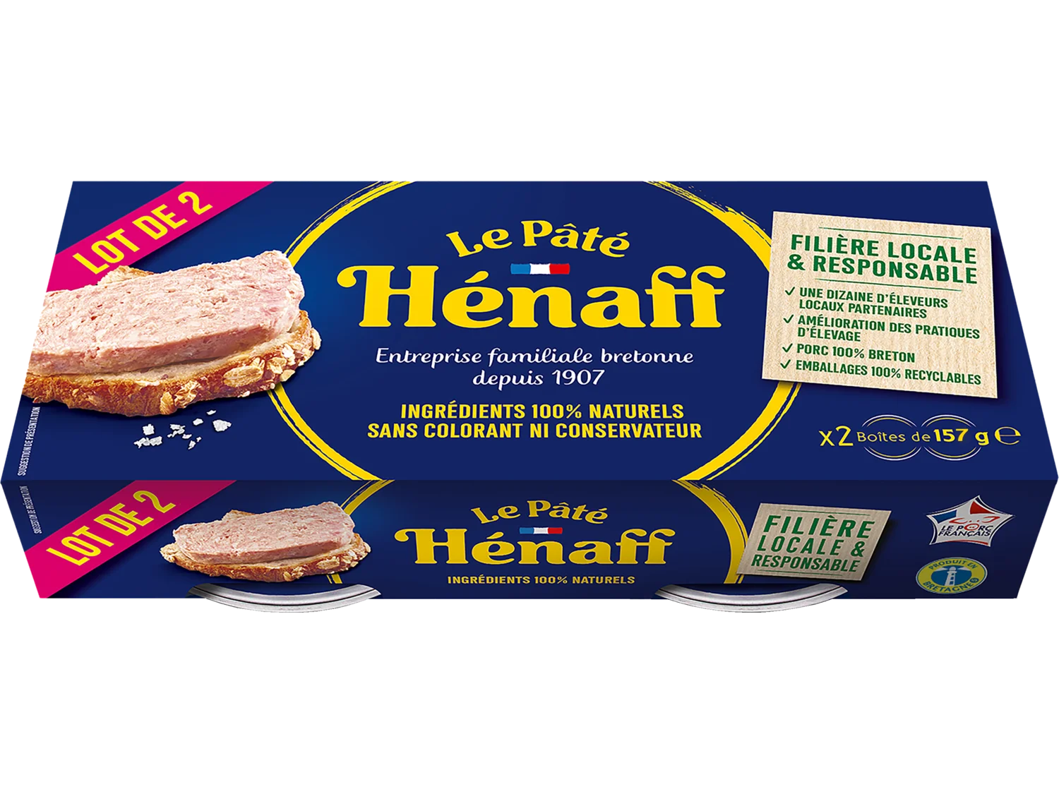 Le pâté Hénaff