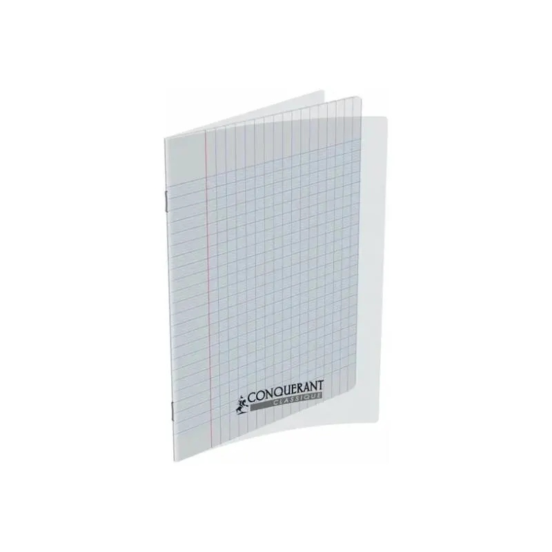 Cahier classique agrafé A3 48 pages seyes 90g polypro incolore - CONQUERANT