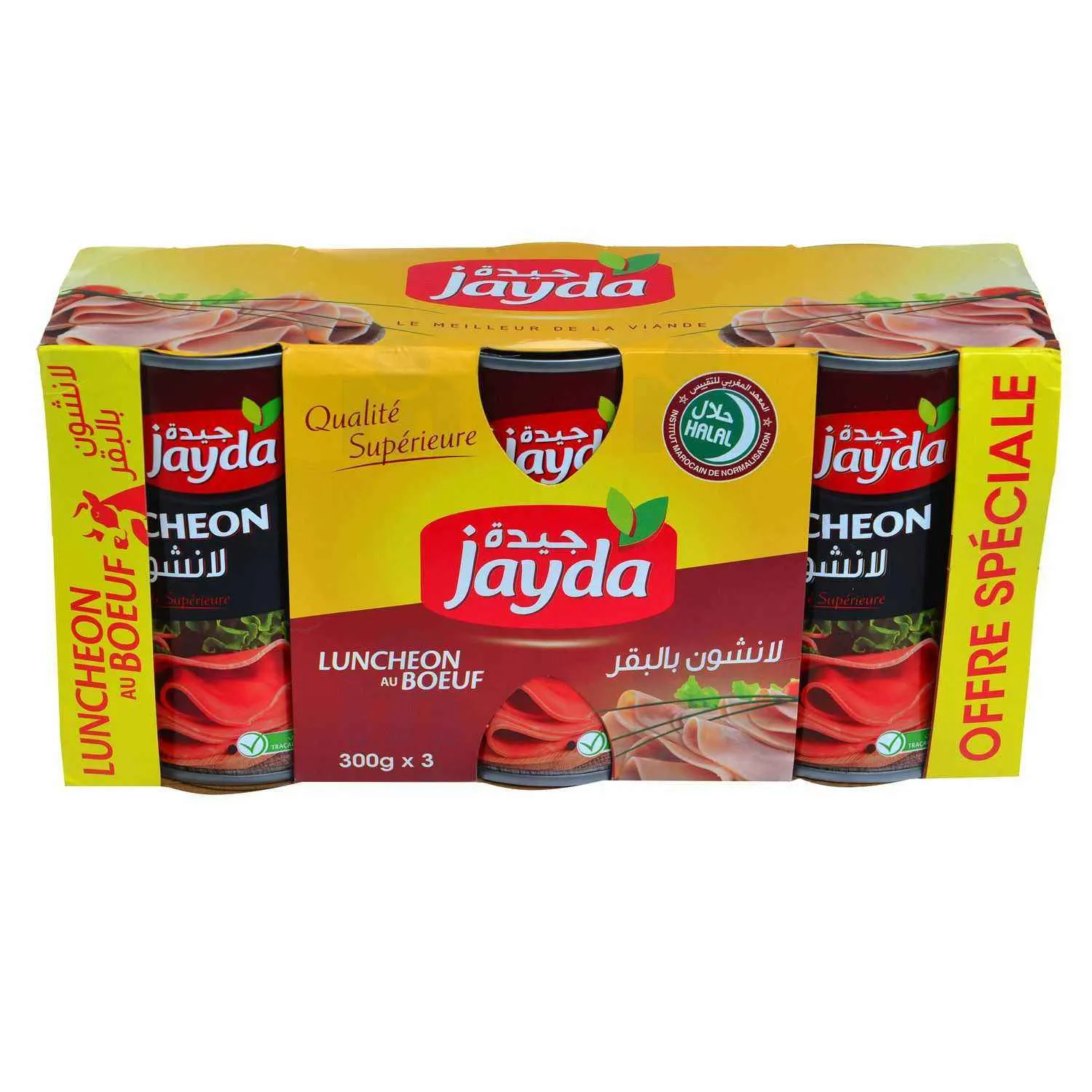 Luncheon au bœuf 3x300g - JAYDA