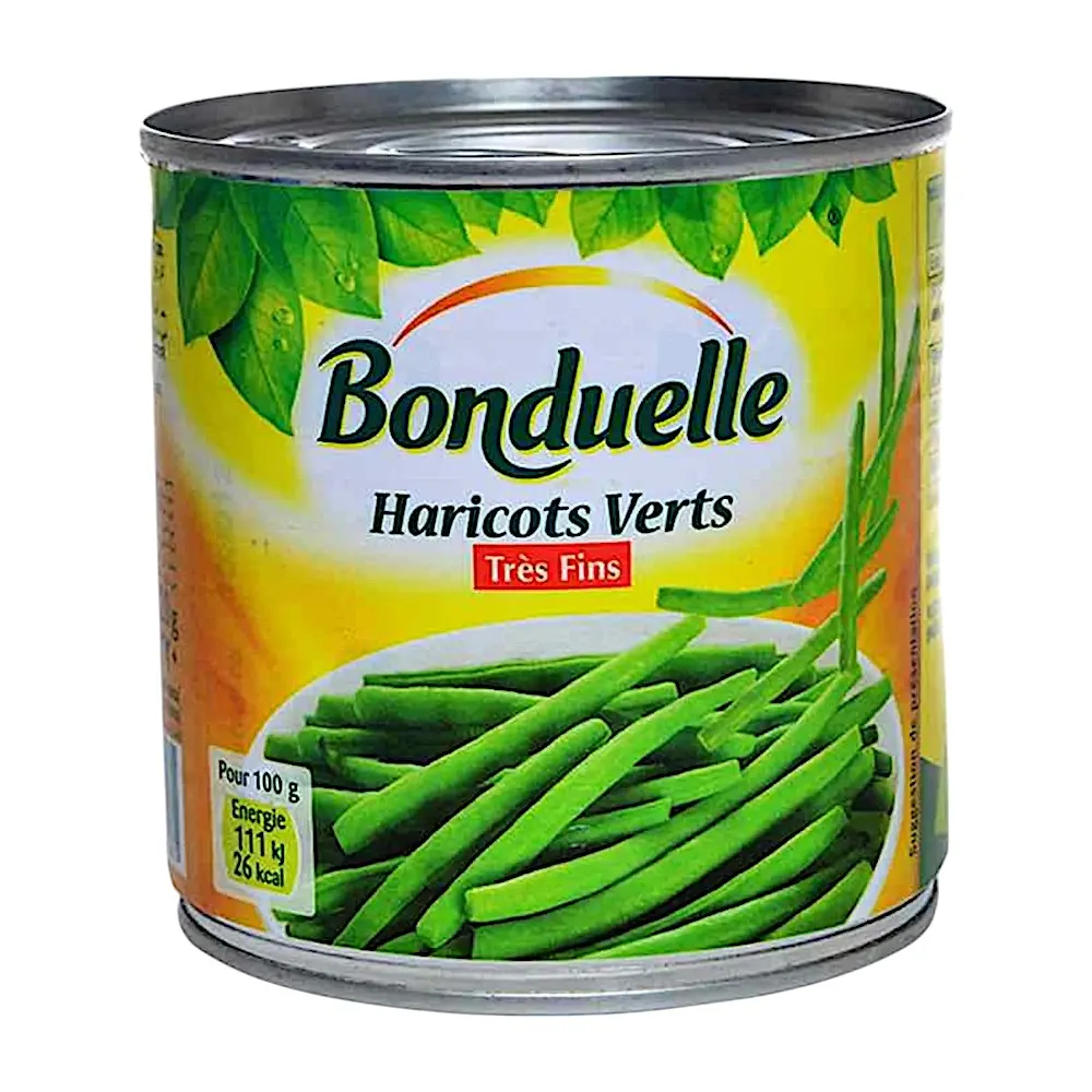 Haricots verts très fins 400g- BONDUELLE