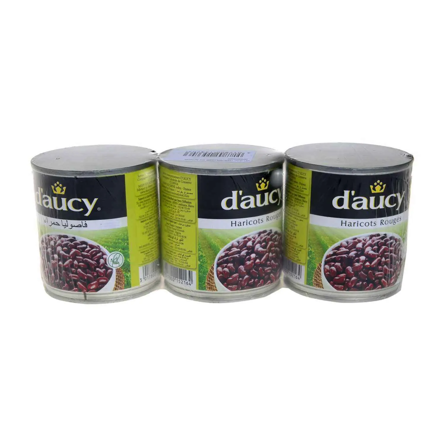 Haricots rouges 3x200g - D'AUCY