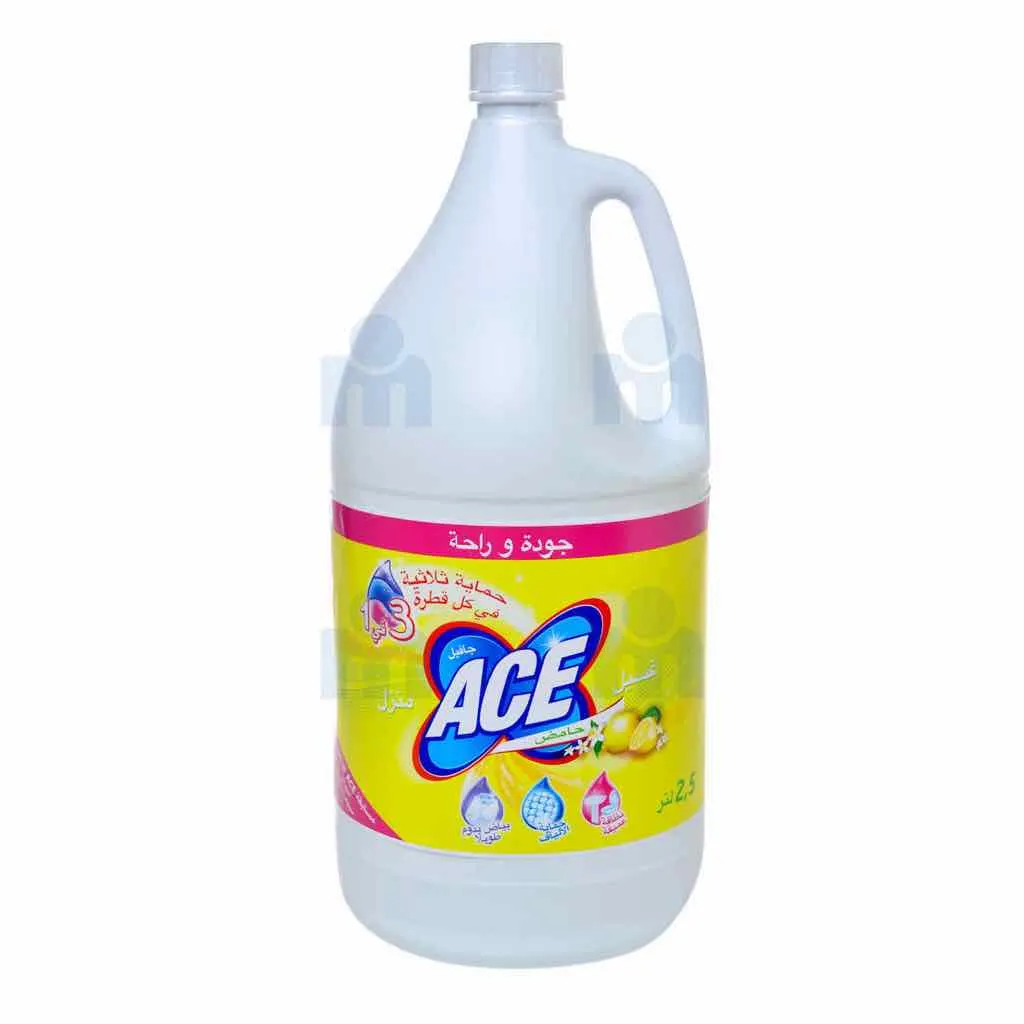 Eau de javel citron 2,5L - ACE