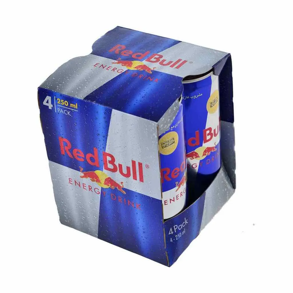 Red Bull canettes 4x25cl