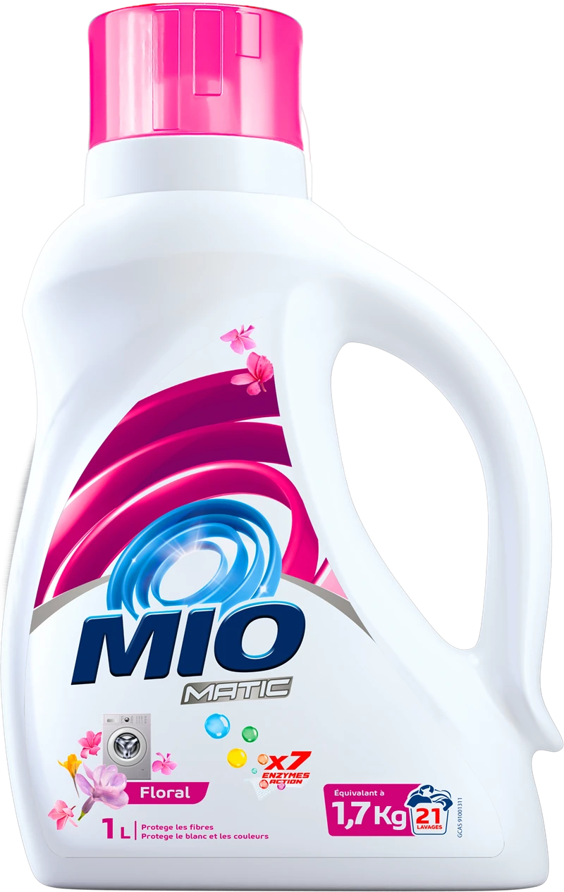 Lessive liquide matic parfum floral 1L - MIO