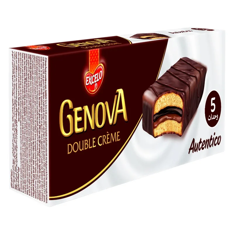 Génoises au cacao Genova Autentico 5x38g - EXCELO