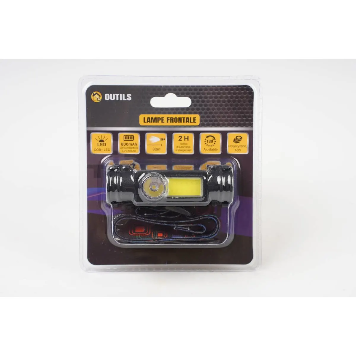 Torche frontale rechargeable BMHD1545