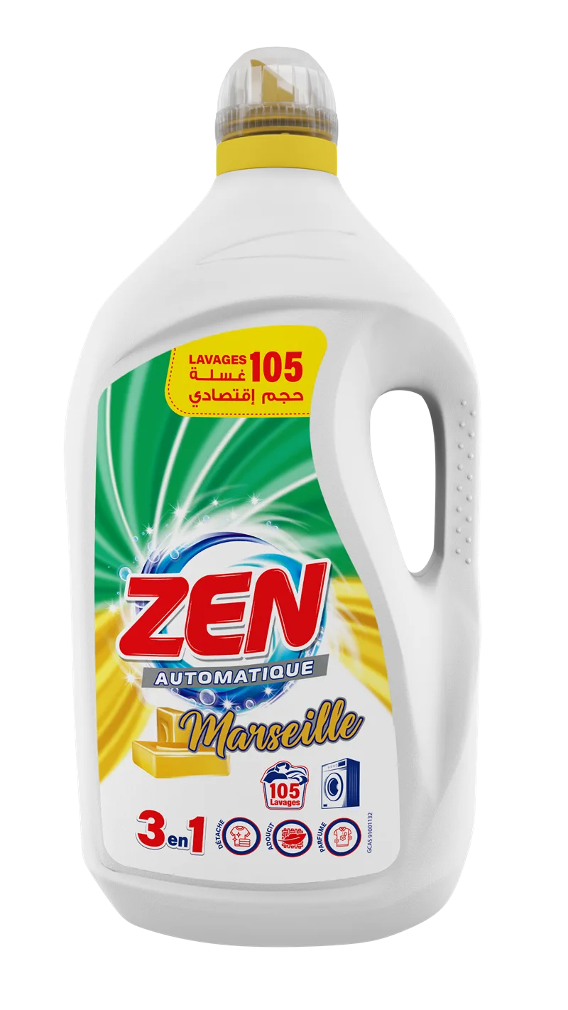 Liquide détergent Savon Marseille 5L - ZEN
