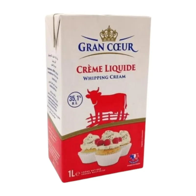 Crème UHT patissière 1L - GRAN CŒUR