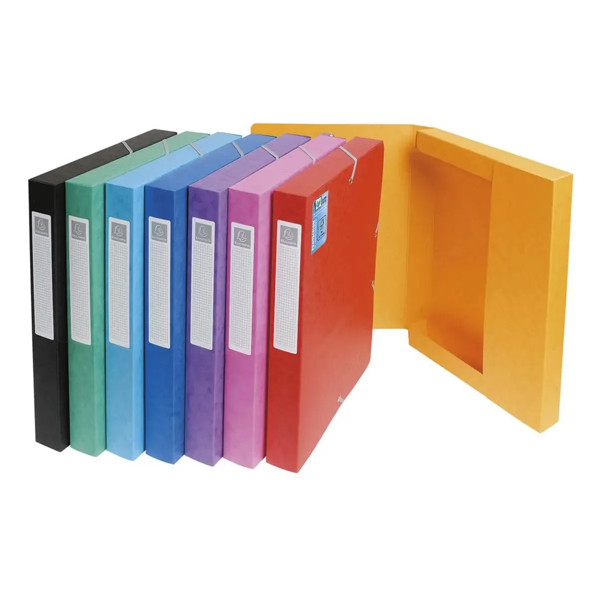 Boîte de classement à élastique dos de 25 mm 240x320- EXACOMPTA