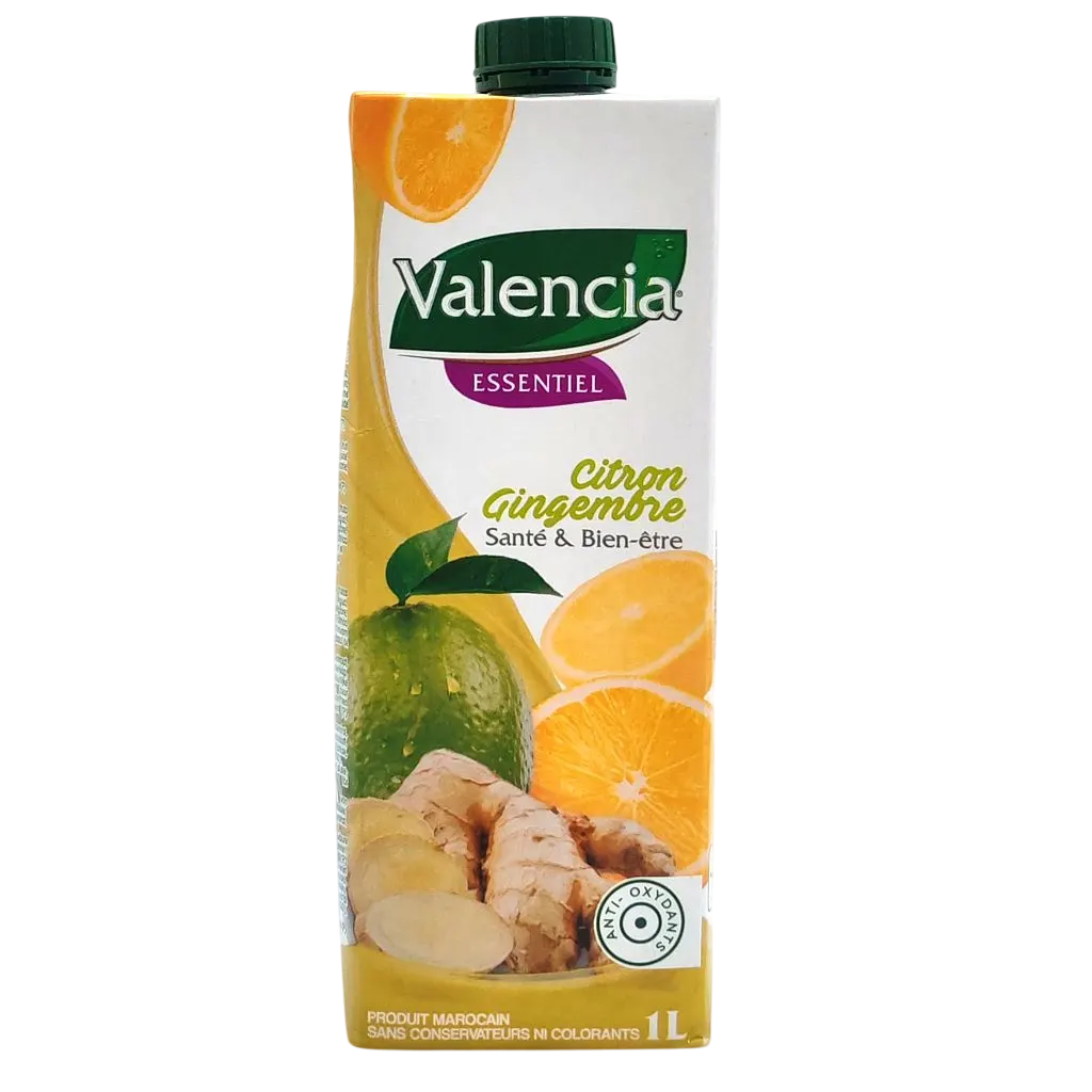 Valencia citron et gingembre 1L