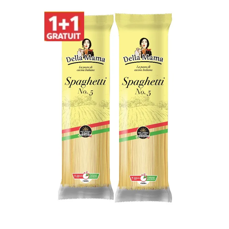 Spaghettis 2x500g - DELLA MAMA