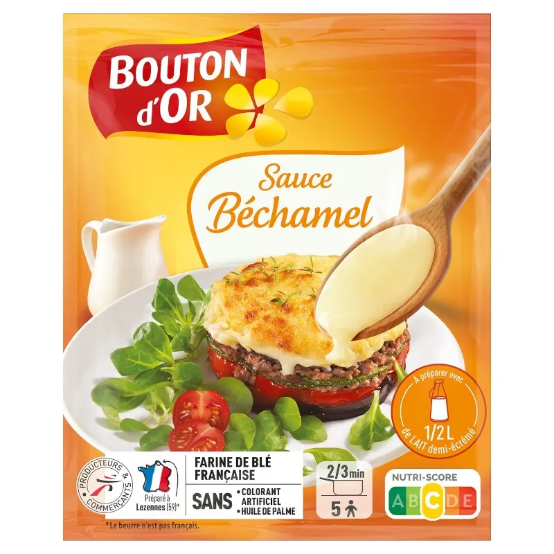 Intermarché - Sauce béchamel 54g - BOUTON D'OR