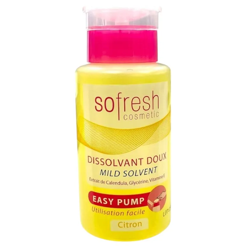 Dissolvant au citron 200ml - SOFRESH