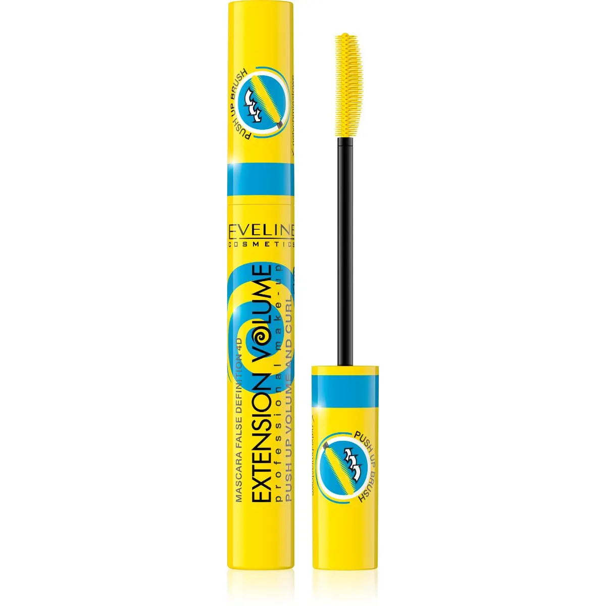Mascara Extension Volume Push Up – Volume et longueur extrêmes - EVELINE