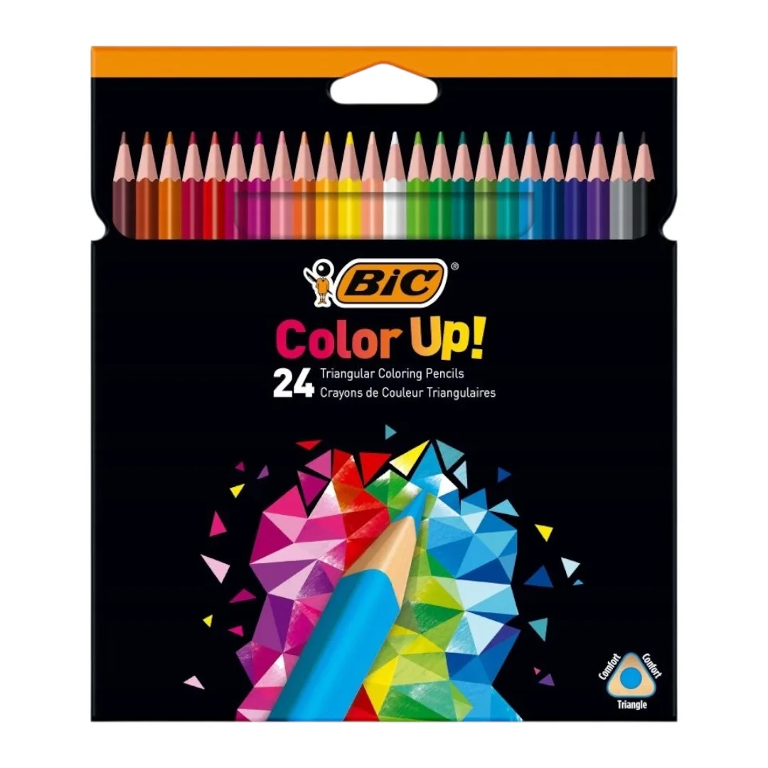 Crayons de Couleur Triangulaires Intensity - BIC
