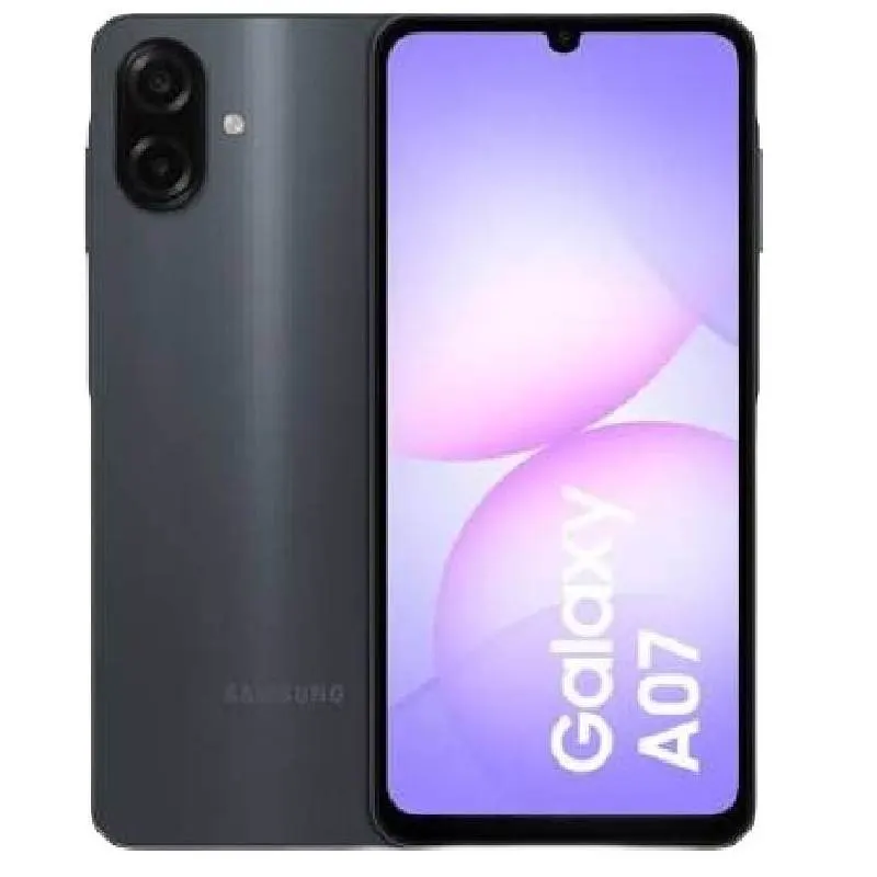 Smartphone Galaxy A07 4+64GB black - SAMSUNG