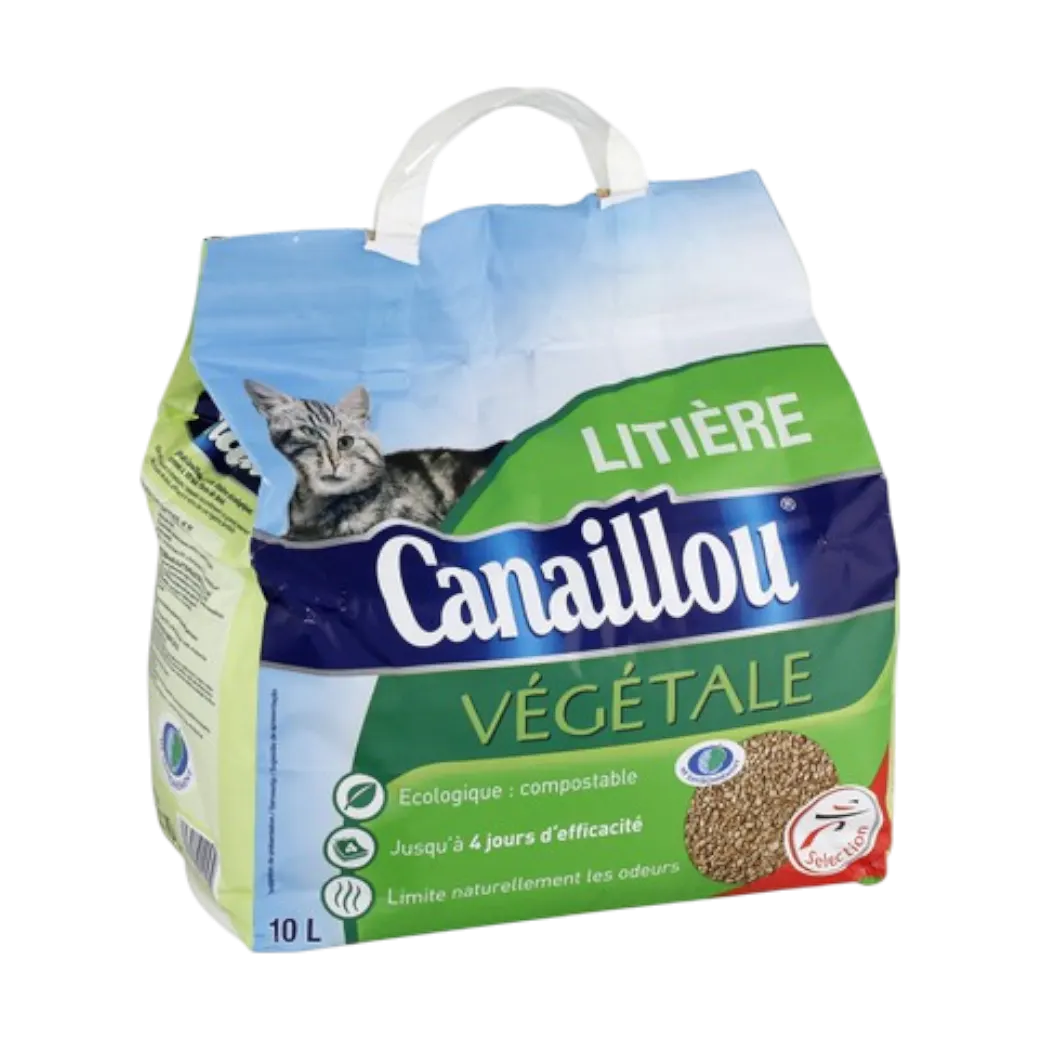 Intermarché - Litière végétale 10L - CANAILLOU