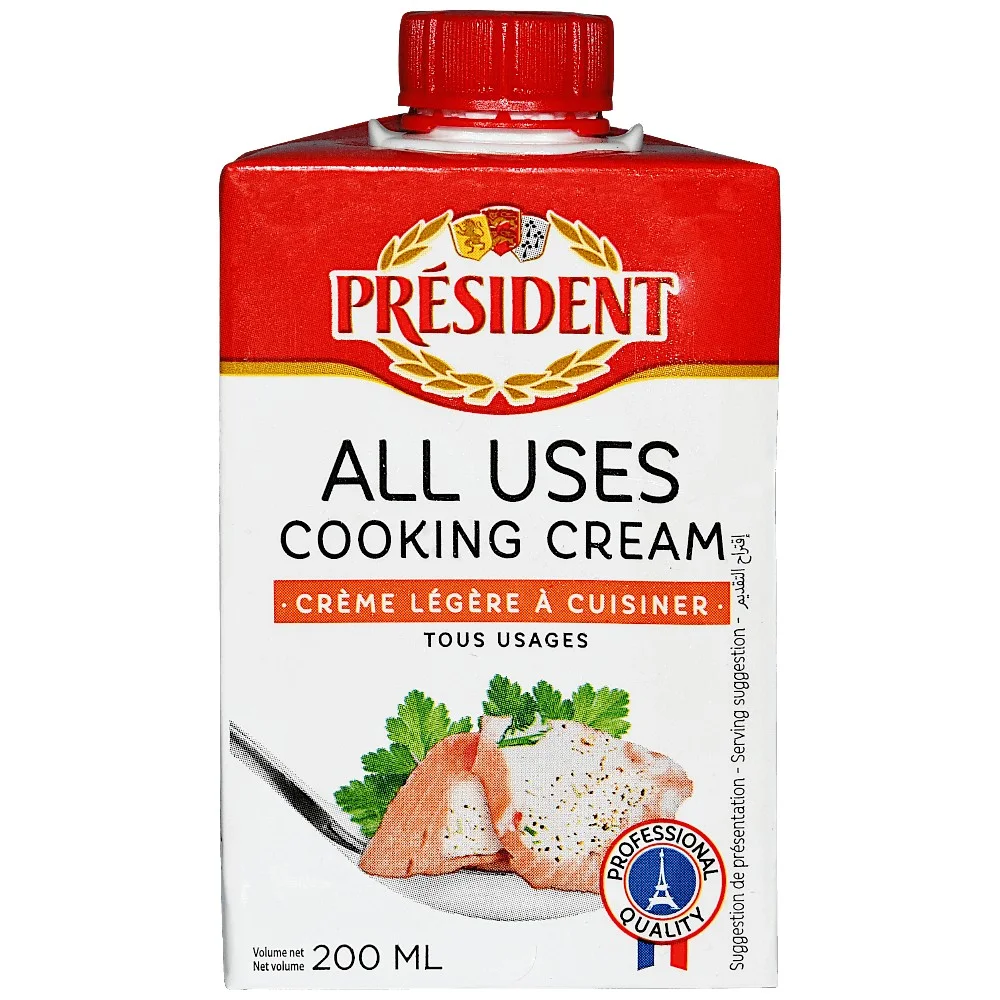 Crème de cuisson 18% de matières grasses 20cl - PRÉSIDENT