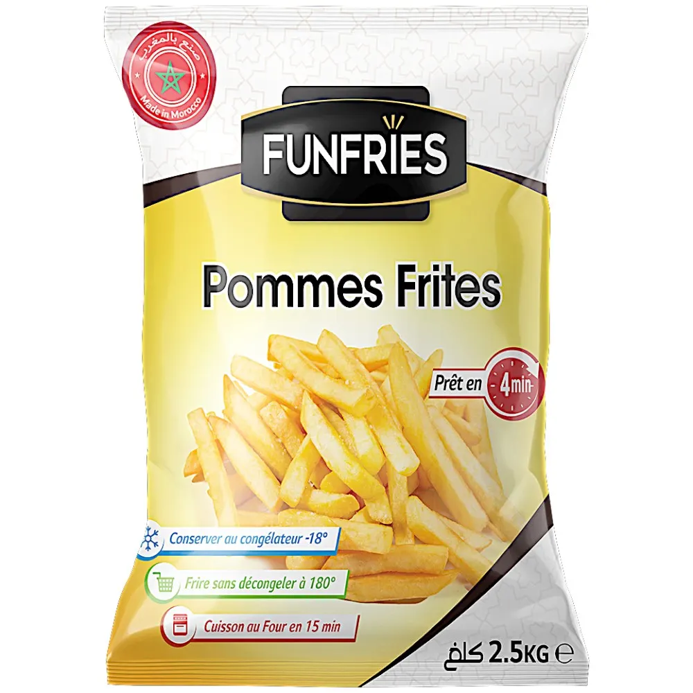 Pommes frites 9/9 2,5Kg - FUNFRIES