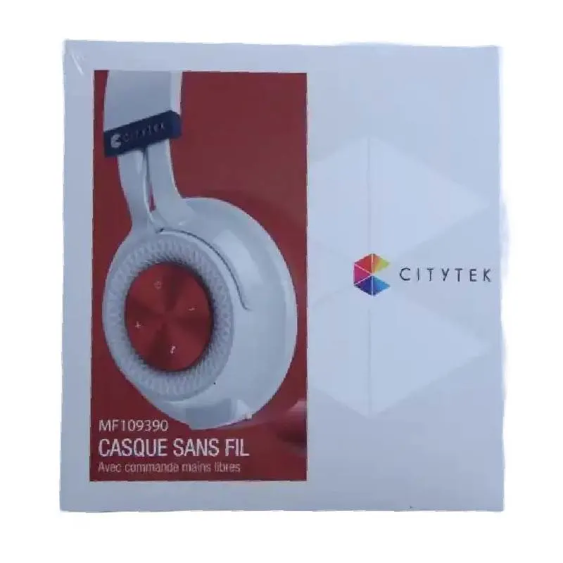 Casque Bluetooth pliable vert MF109390G - CITYTEK