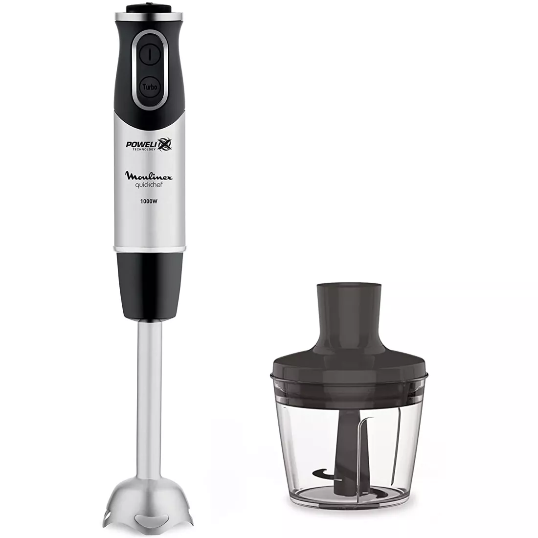 Mixeur plongeant DD655 1000W inox - MOULINEX