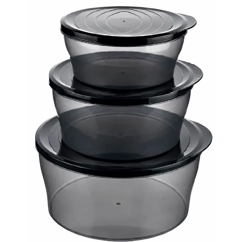 3 Boîtes de conservation polo 1500/3000/5200ml