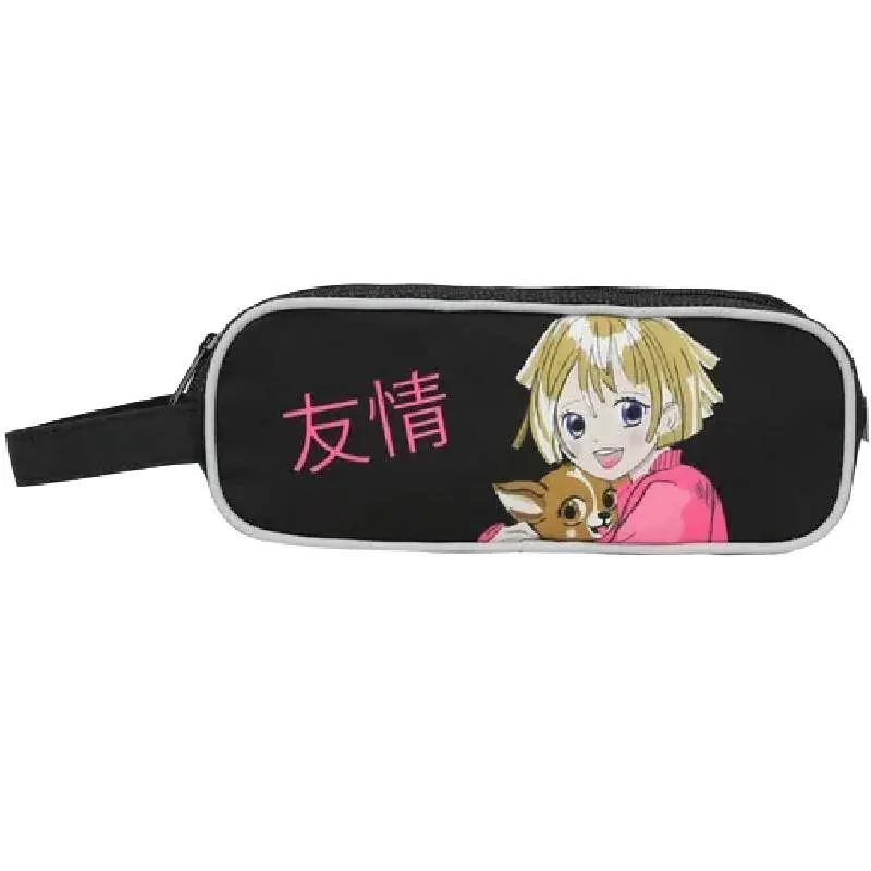 Trousse 3 zips - supacute noir - AUCHAN