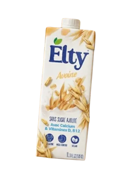 Lait vegetal d'avoine 1l - ELTY
