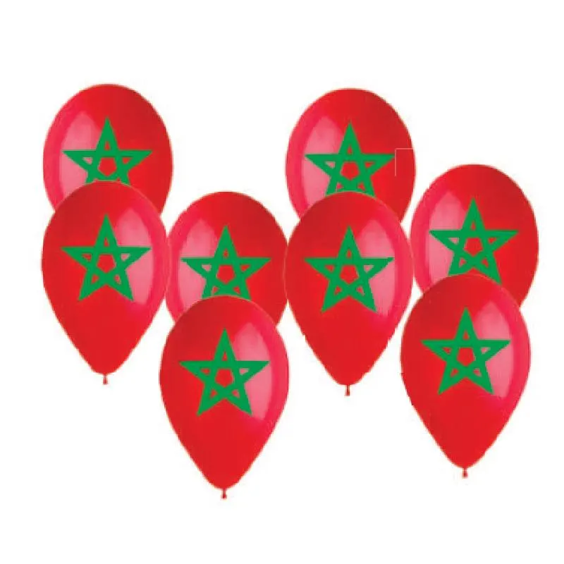 8 Ballons Maroc football