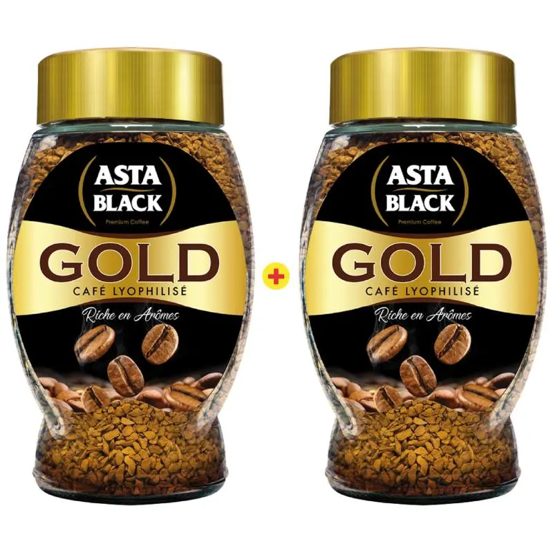 Café soluble 2x45g - ASTA GOLD