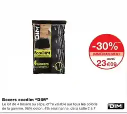 Boxers ecodim dim