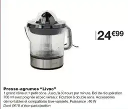 Presse-agrumes livoo