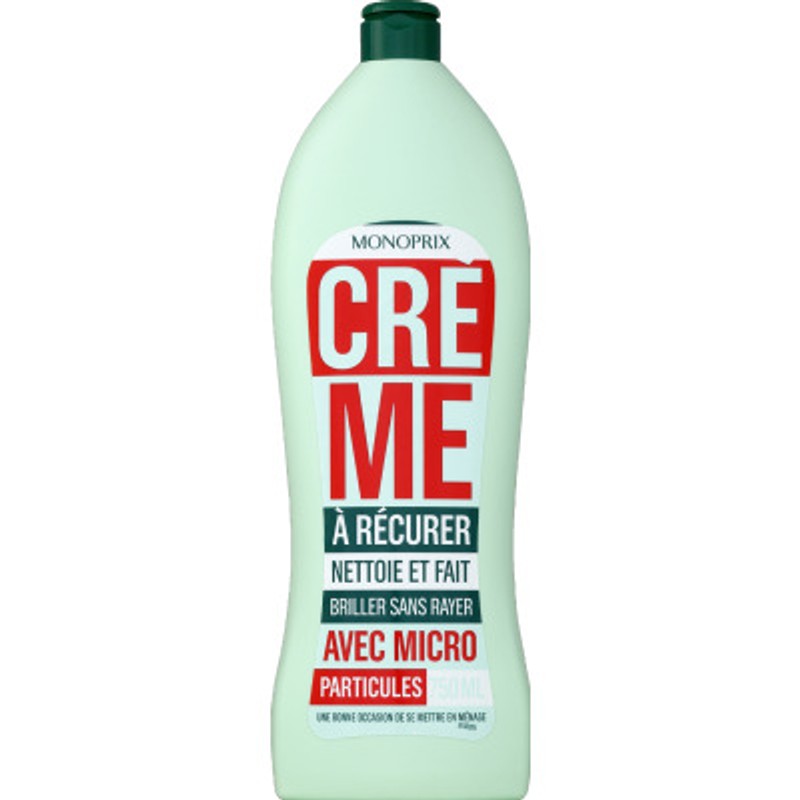 Monoprix Crème à Récurer Avec Micro Particules 750ml