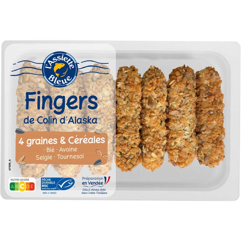 L’Assiette Bleu Fingers de Colin Panure graines 175g