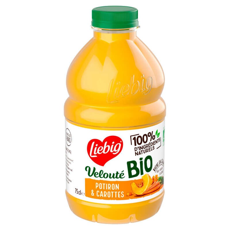 Liebig Bio Velouté De Potiron & Carottes 75cl