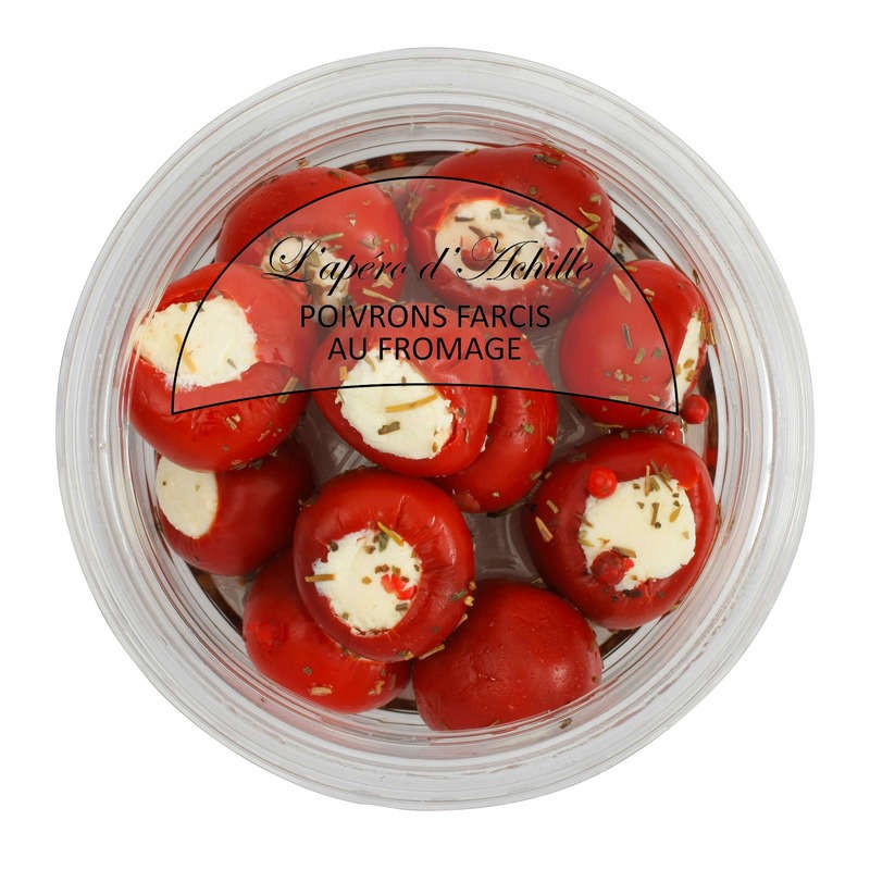 L'Apéro D'Achille poivrons farcis au fromage 150g