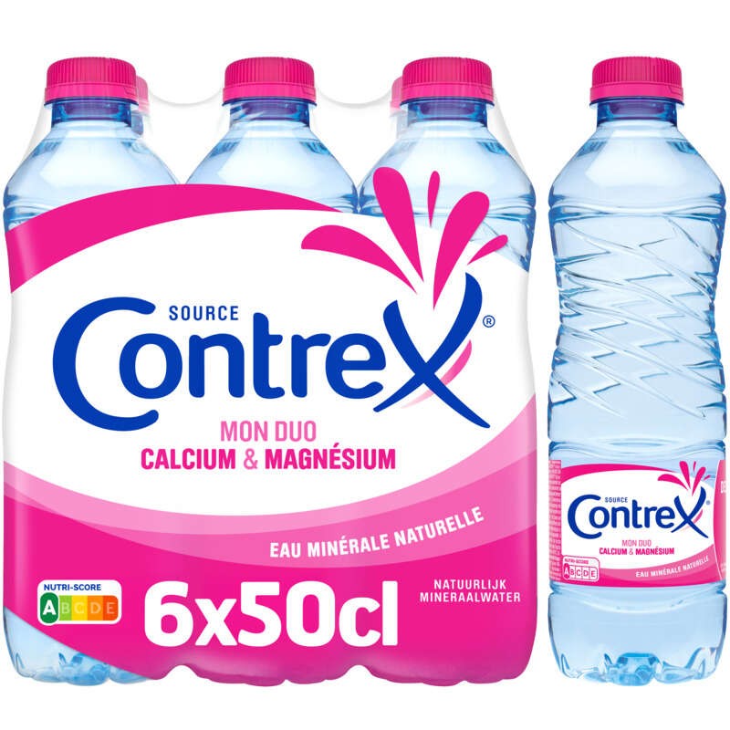 Contrex Eau Minérale Naturelle Riche En Minéraux 6x50cl