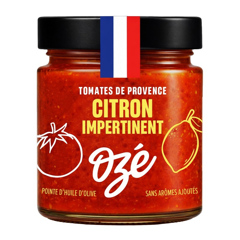 Ozé Sauce Tomate Citron Impertinent 180g